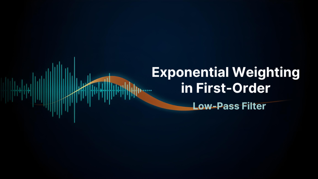 schematic with exponential curve on dark background